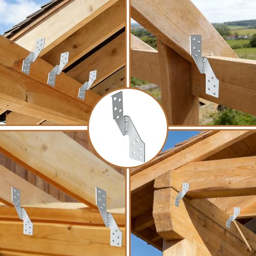 100 Pack Left Size Hurricane Straps Tie Brackets