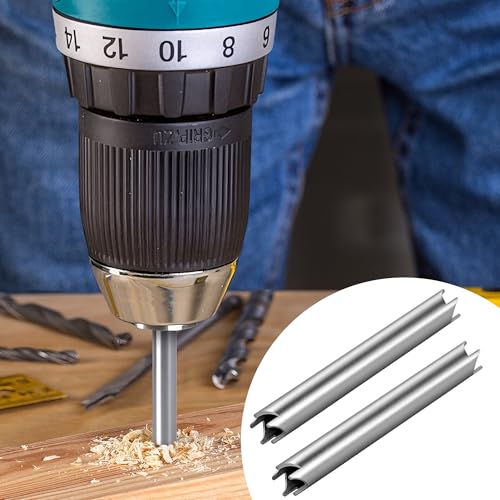 6 Pcs Single Screw Extractor, 1/4" Broken Screw Extractor Remover Tool