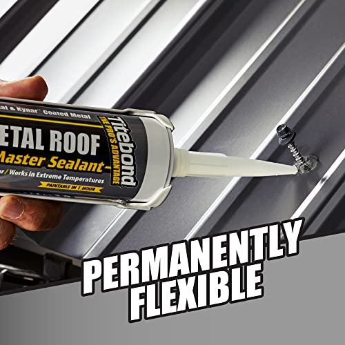Titebond WeatherMaster Metal Roof Sealant 61661 Beige 9.5 Oz. (Pack of 2) - size: 9.5 Oz. (Pack of 2)