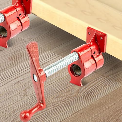 3/4” Pipe Clamp Sets 2-Pack, No Stands - size: Pipe Clamp - Regular Base