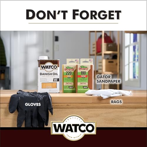 Watco Natural Oil Finish One Step Protection - color: Natural, size: 1 Pint (Pack of 1)