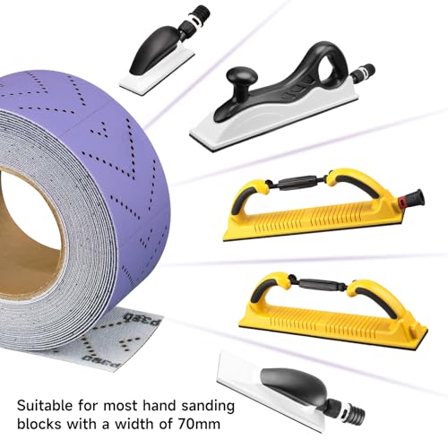 Purple Ceramic Sandpaper Roll 800 Grit 2-3/4" x 13 Yard - style: 800 Grit