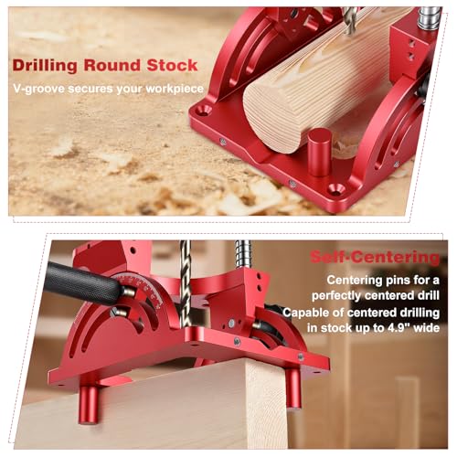 Portable Drill Guide for Drilling Angled or Straight Hole - size: Standard