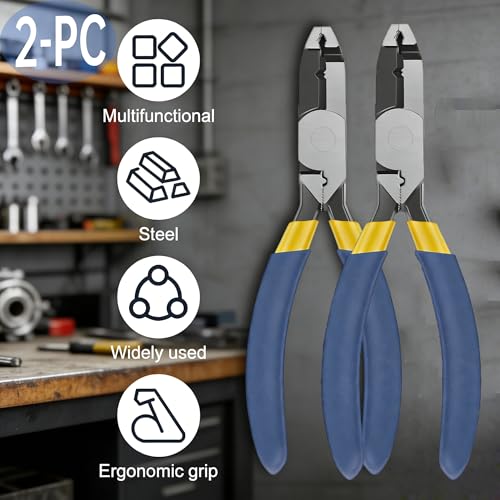 2 Pcs Multi-Function Screw Extractor Pliers, Screw Removal Pliers
