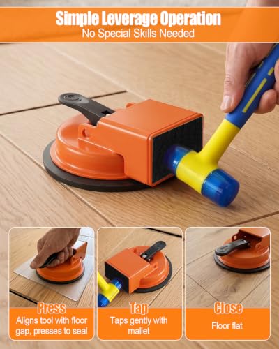Floor Gap Repair Tool Set for Laminate Vinyl Plank