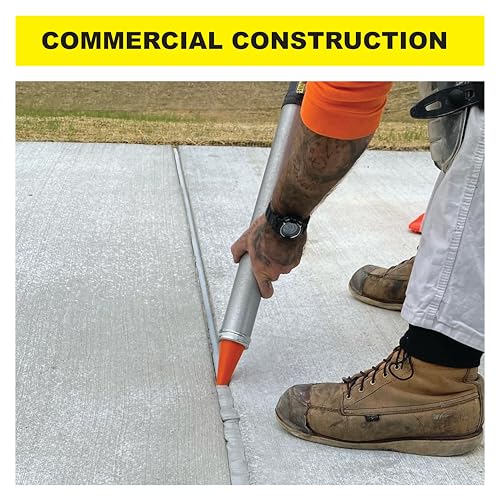 Albion Engineering Company DL-59-T17 Professional Line Special Deluxe Manual Bulk Caulking Gun with Metal Nozzle, Metal Adapter & 3 Orange Cone Nozzles, 30 oz - size: 30 oz, style: Manual Drive (Bonus 3 x Cone Nozzles)