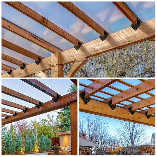 Hurricane Ties 48 Pack,Hurricane Straps,Rafter Brackets - size: 48PCS, style: 2''X4'' Hurricane Ties