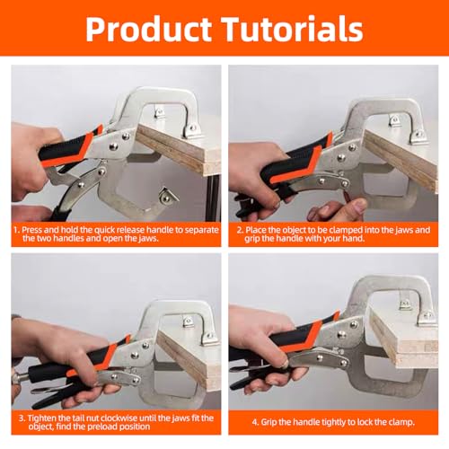 3-Pack 11 Inch Locking Pliers Heavy Duty Vice Grips for Welding