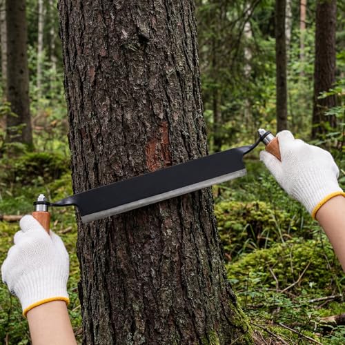 10 Inch Draw Knife Debarking Tool for Woodworking,Straight - size: 10 Inch, style: Straight