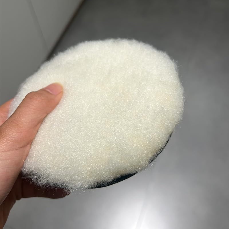 6 Pcs Car Buffing Polishing Pads Kit, M10 Sponge Wool Polishing Wheel Set for Auto Detailing Waxing Sanding Power Rotary, Tool Accessories