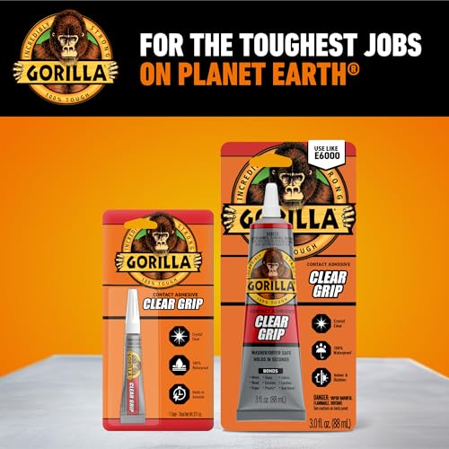 Gorilla Clear Grip Adhesive for Diamond Art & Jewelry 3 oz, 1 Pack - size: 1 - Pack