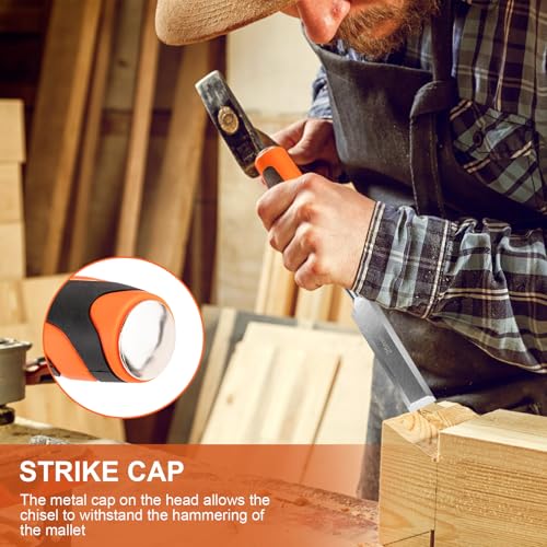 11PCS Wood Chisel Sets((1/4", 1/2", 3/4", 1", 1-1/4", 1-1/2")