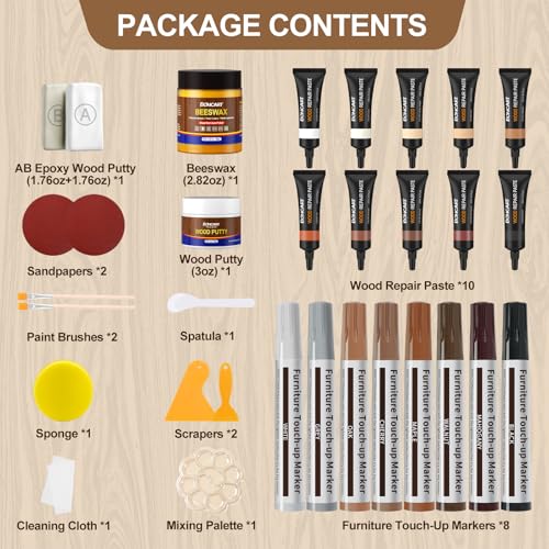 Boncart Wood Furniture Repair Kit-Set of 31