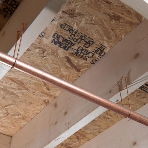 Oatey 33971 Copper Pipe Hook, 50 Per Bag, 1/2-Inch x 6-Inch
