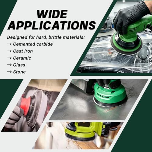 100Pcs 5 Inch 8 Hole 320/400/600/800/1000 Grit Hook and Loop Wet Dry Sanding Discs, Silicon Carbide Orbital Sander Sandpaper for Auto Body Wood Metal Finishing - size: 320/400/600/800/1000 Grit