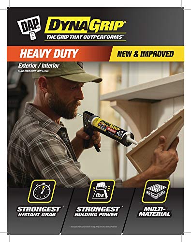 DAP Heavy Duty Construction Adhesive, Off-White, 28 oz (7079827510)