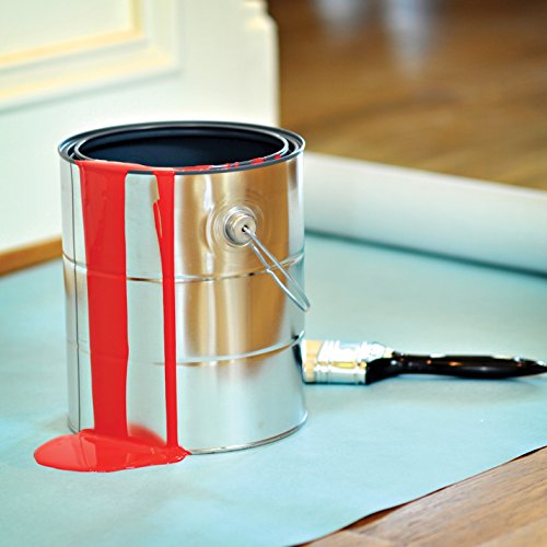 Trimaco 90099 One Tuff Dupont Sontara Professional Grade Drop, 0.011 In T, 4 W X 15 Ft L, Blue, Cloth, 4'x15 feet, 60 Sq - size: 4'x15 feet, style: 4-feet X 15-feet