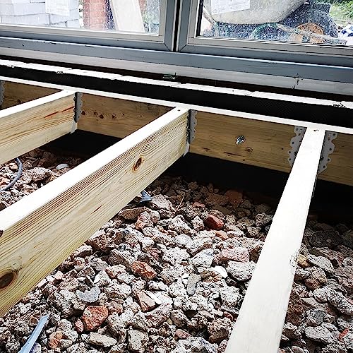 2X8 Joist Hanger 18 Gauge LU28 Galvanizing Face Mount Joist Hangers for Wood Hurricane Ties Widely Applicable Rafter Ties - 25 pk - size: 25 Pcs 2x8, style: Galvanized Joist Hanger