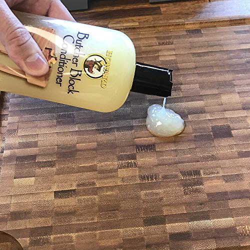 Howard BBC012 12 Oz Butcher Block Conditioner (4 Pack) - size: 12 Ounce (Pack of 4)