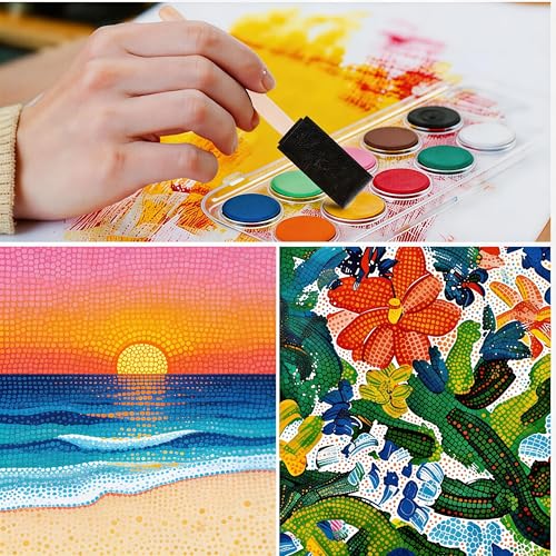 100 Pcs Foam Paint Brushes, Wooden Handle Sponge Brushes, 1 Inch - size: 100 Pcs