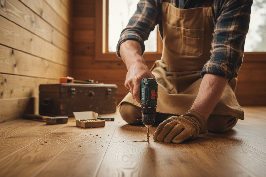 How to Silence Squeaky Hardwood Floors Without Removing the Boards
