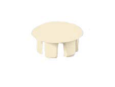 Vinyl Fence Hole Plug (25 Pack) (5/8", Almond) - color: Almond