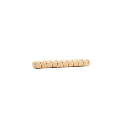Wooden Dowel Pins 7/16 inch x 2-1/2 inch, Pack of 100 Spiral Dowel Joints for Woodworking, Furniture and Crafts, by Woodpeckers - size: 7/16 inch x 2-1/2 inch