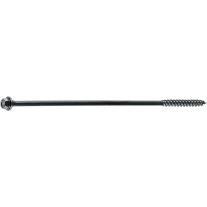FastenMaster FMTLOK08-12 TimberLOK Heavy-Duty Wood Screw, 8 Inches, 12-Count,Black - size: 8 inches