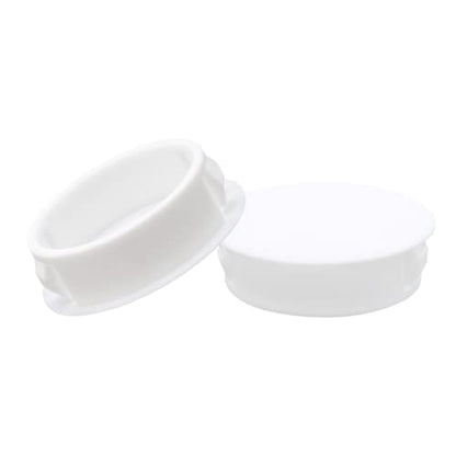 32mm 1 1/4 Inch White Hole Plugs Plastic, 30PCS - color: White, size: 32mm(1 1/4")