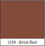 Stained Concrete Crack Filler - Brick RED - 3 lb. (Single Bottle).