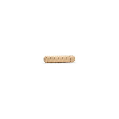 Wooden Dowel Pins 1/4 inch x 1-1/4 inch, Pack of 250 Spiral Dowel Joints for Woodworking, Furniture and Crafts, by Woodpeckers - size: 1/4 inch x 1-1/4 inch