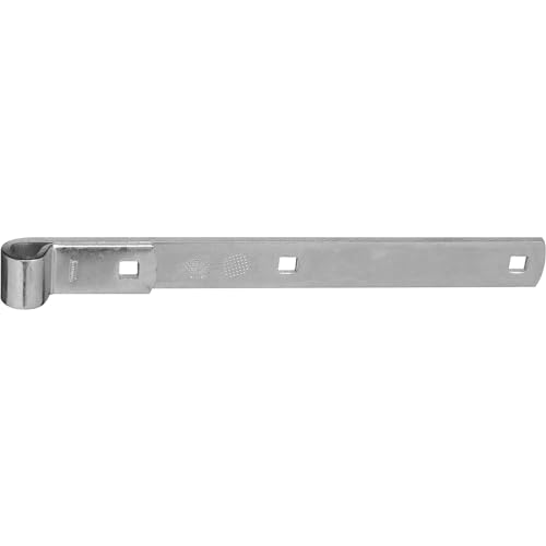 National Hardware Heavy Duty Hinge Strap, 12", Steel, Zinc Plated - size: 12 Inch