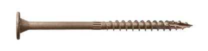 Simpson Strong-Tie SDWS22500DB-R50 Strong-Drive SDWS Timber Screws (Exterior Grade), 0.220 Inch x 5 Inch, Double-Barrier Coated, Washer Head, Sawtooth Point, Tan (Pack of 50)