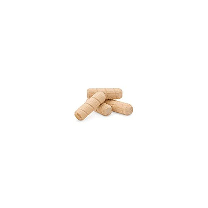 Wooden Dowel Pins 3/8 inch x 1-1/4 inch, Pack of 250 Spiral Dowel Joints for Woodworking, Furniture and Crafts, by Woodpeckers - size: 3/8 inch x 1-1/4 inch