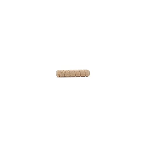 Wooden Dowel Pins 5/16 inch x 1-1/2 inch, Pack of 250 Spiral Dowel Joints for Woodworking, Furniture and Crafts, by Woodpeckers - size: 5/16 inch x 1-1/2 inch