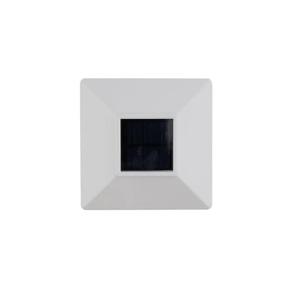 Deckorators Solar Post Cap, White VersaCap (2-Pack)