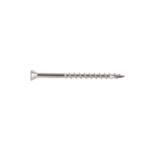 Conquest Stainless Steel Deck Screws #7 x 2-1/4" - size: #7 x 2-1/4”