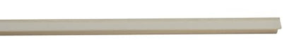 WRS Andersen Beige Bulb Seal with Angled Base Hardware, 42-3/4 Inch Stick - color: 3.45 Ft Stick - Beige