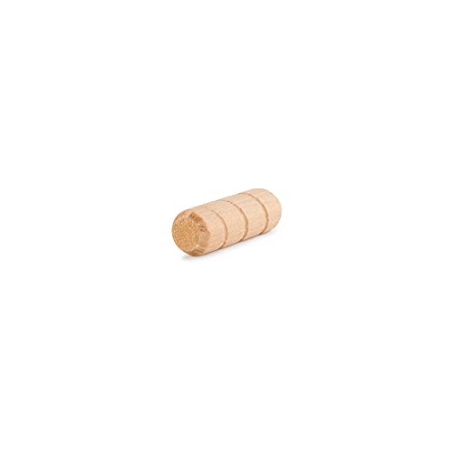 Wooden Dowel Pins 1/2 inch x 1-1/2 inch, Pack of 100 Spiral Dowel Joints for Woodworking, Furniture and Crafts, by Woodpeckers - size: 1/2 inch x 1-1/2 inch