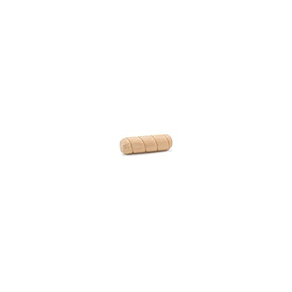 Wooden Dowel Pins 5/16 inch x 1 inch, Pack of 250 Spiral Dowel Joints for Woodworking, Furniture and Crafts, by Woodpeckers - size: 5/16 inch x 1 inch