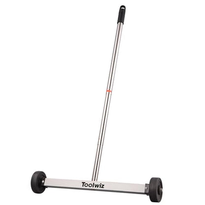 Toolwiz Magnetic Pick Up Sweeper 17-inch Wide, 8.8 Lbs Magnet Pull Force - size: 17 Inches
