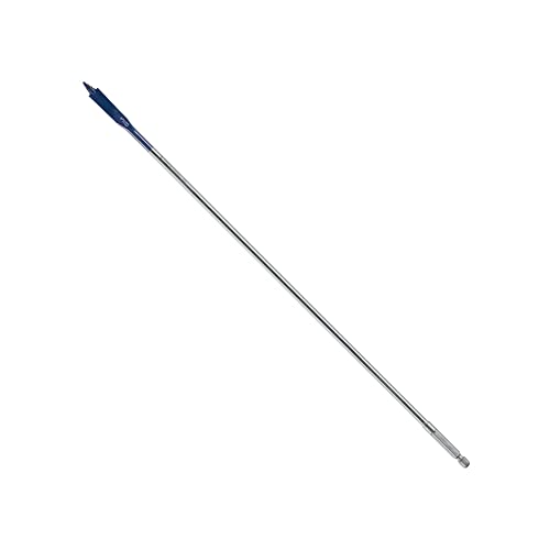 Bosch Daredevil (DLSB1003) Extended Length Spade Bits, 3/8-Inch x 16 Inches - 5 Pc, Blue - size: 3/8 X 16"
