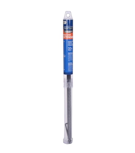 Century Drill & Tool 5312 Bi-Metal Hole Saw Extension, 12"
