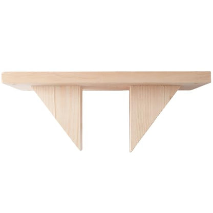 Little Library Mount for 4 x 4 Post, Wooden Base Platform