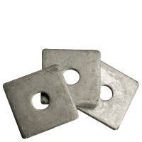 3/4" Square Plate Washers, Hot Dip Galvanized, 3" OD, 75 Pack