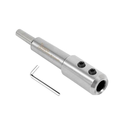 4.48" Forstner Bit Extension with Anti-Slip Design - size: 4.48"(3.28" Drilling Depth)
