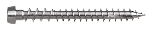 Simpson Strong-Tie DCU2C316 Deck-Drive DCU Composite Screw — #10 x 2 in. T20, Type 316 (70-Qty)