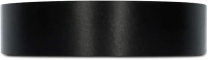 7/8" Black Matt Pre-Glued Melamine Edge Banding, 25 ft - size: Width: 7/8"