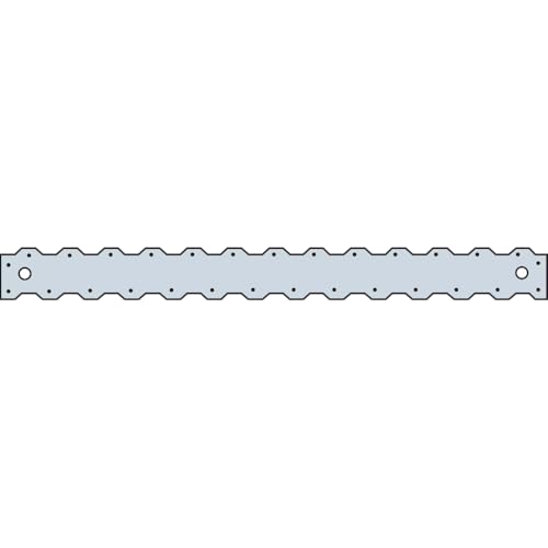 Simpson Strong-Tie ST6224 ST 23-5/16 in. 16-Gauge Galvanized Strap Tie (Pack of 25)