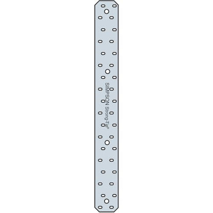 Simpson Strong-Tie MSTC28 MSTC 28-1/4 in. 16-Gauge Galvanized Medium Strap (Pack of 10)